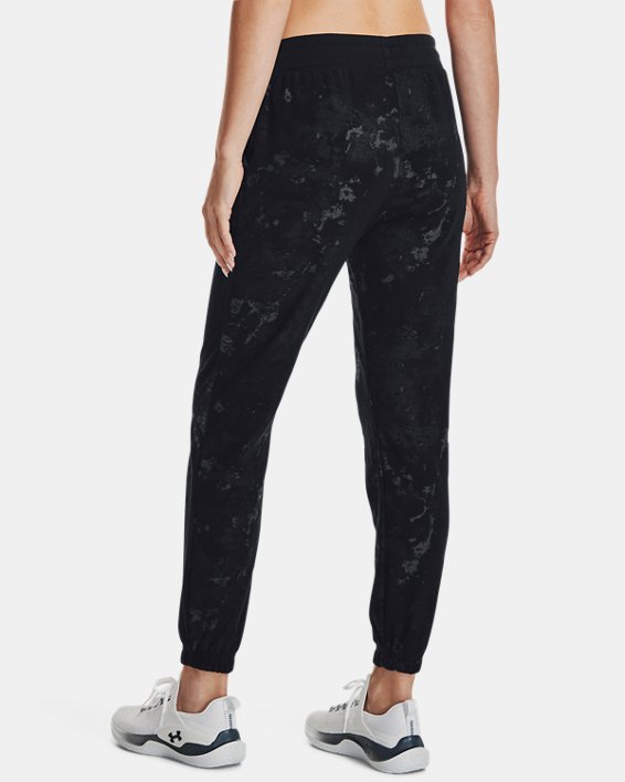 Women's UA Journey Terry Pants in Black image number 1